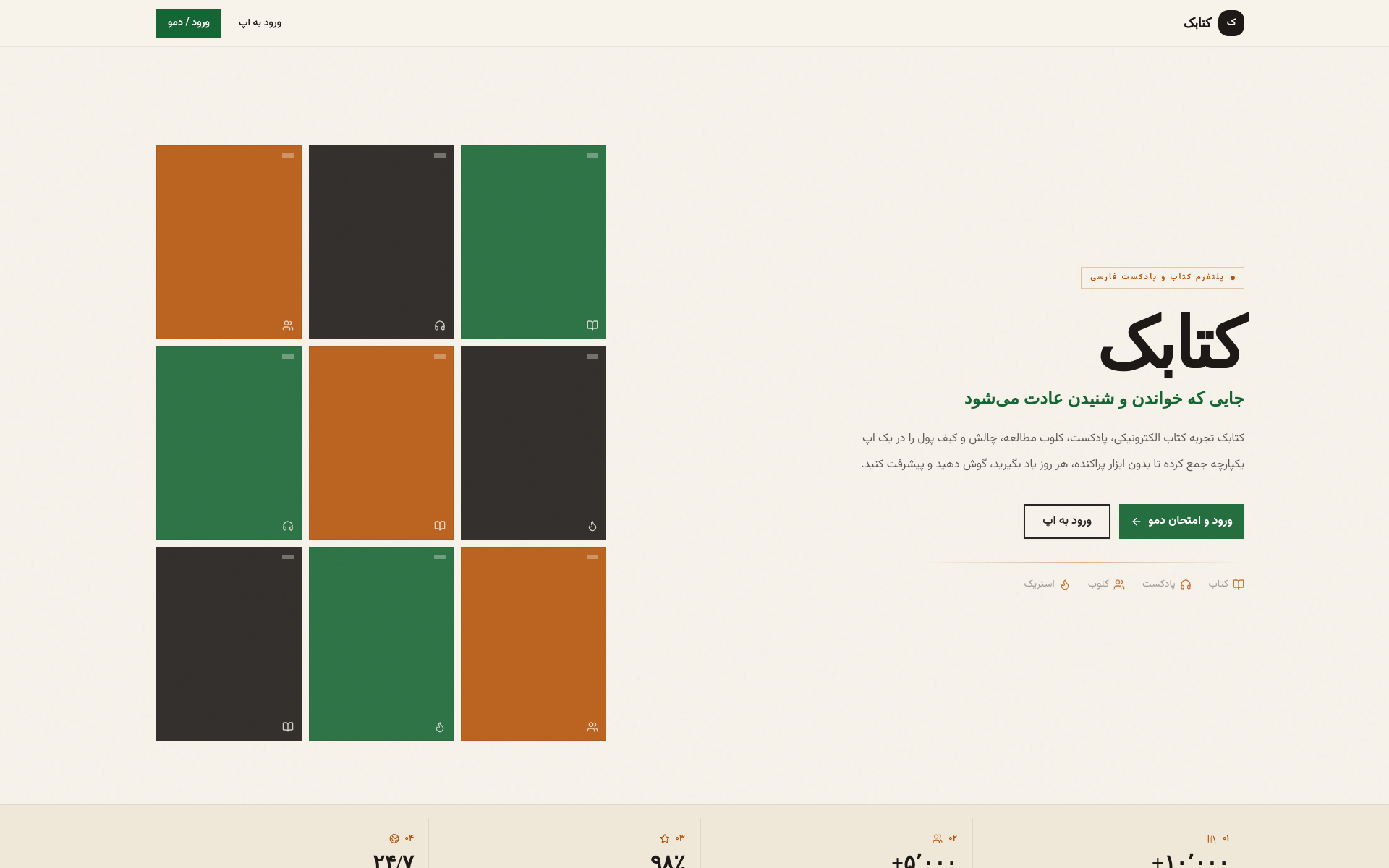 Ketabak — Reading & Audiobook Platform